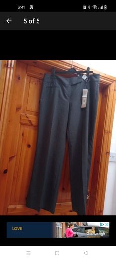 Dunne stores grey trousers new with tags.