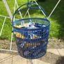 Clothes horse  and Clothespins Image 2