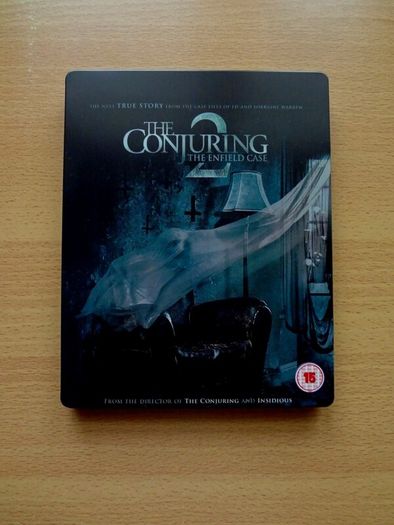 The Conjuring Parts 1 & 2 Blu-ray Steelbooks (Rare and OOP)