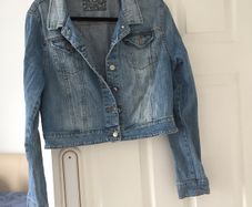 Ladies short denim jacket