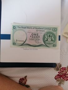 1977 Scotland One Pound Banknote