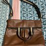 Men Coach Foldover Leather Tote Bag Image 6