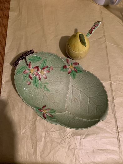 Carlton Ware Dish & honey pot