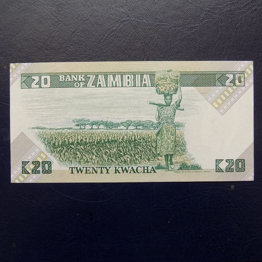 Zambia 1986 .20 Kwacha.Uncirculated Condition.