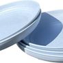 Plastic plates reusable ( only blue left) Image 2