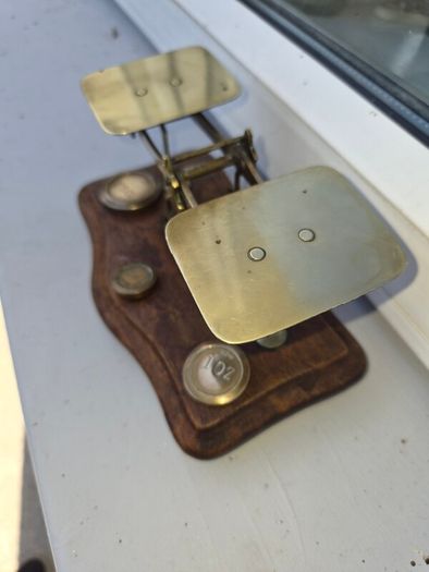 old post office  brass schales