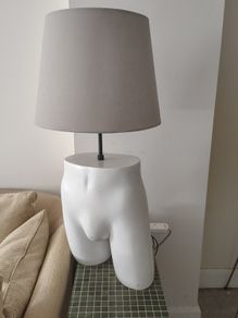 33 x 18 upcycled lamp