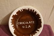 Vintage Chocolate U.S.A Panware bowl
