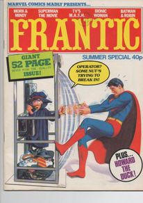 Frantic Summer Special Superman 1979 Marvel Uk