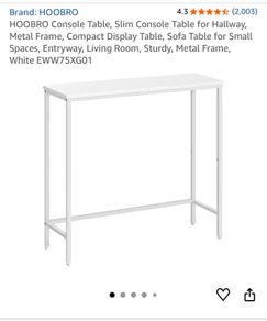 console table