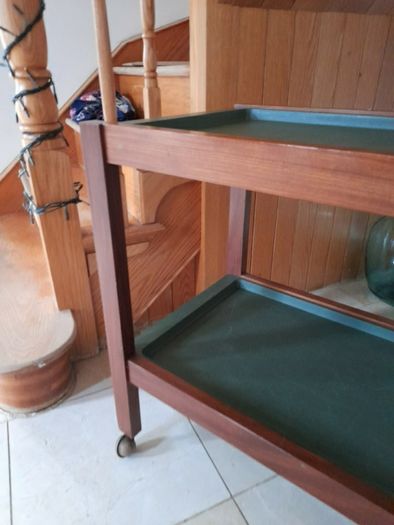 Solid Teak Trolley