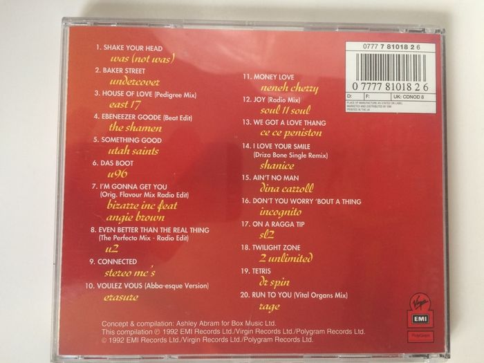 Now Dance 92 [1992] (CD Album)