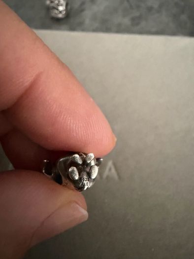 Retired Pandora  puppy charm