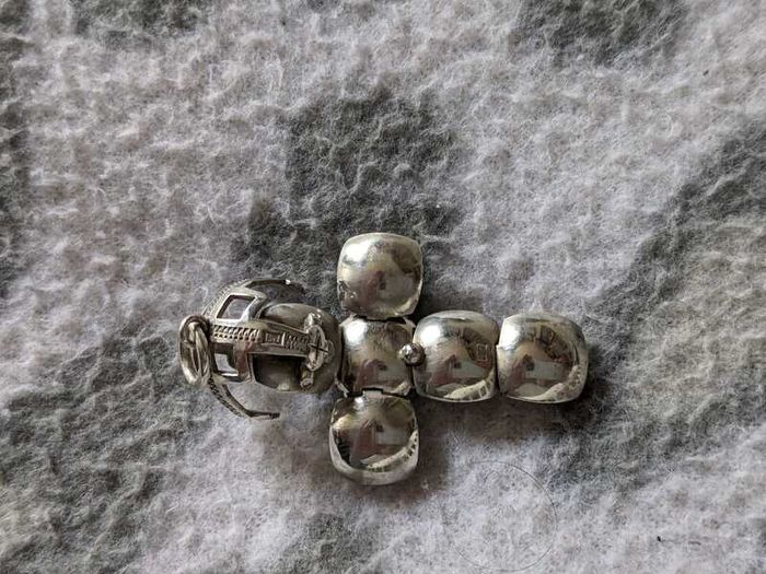 Handmade Masonic Cross Ball Pendant