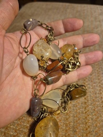 Vintage Minerals Necklace