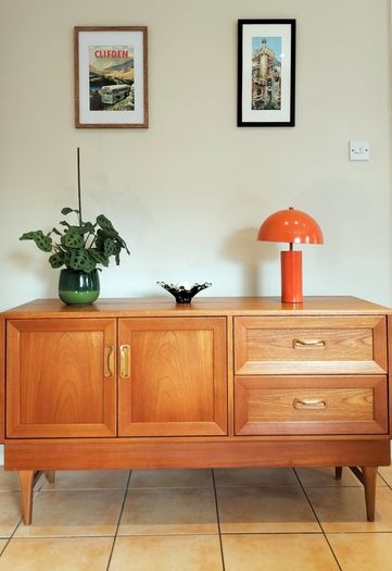 Mid Century Vintage G Plan Media Sideboard