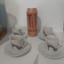 mini espresso cups and saucers Image 5