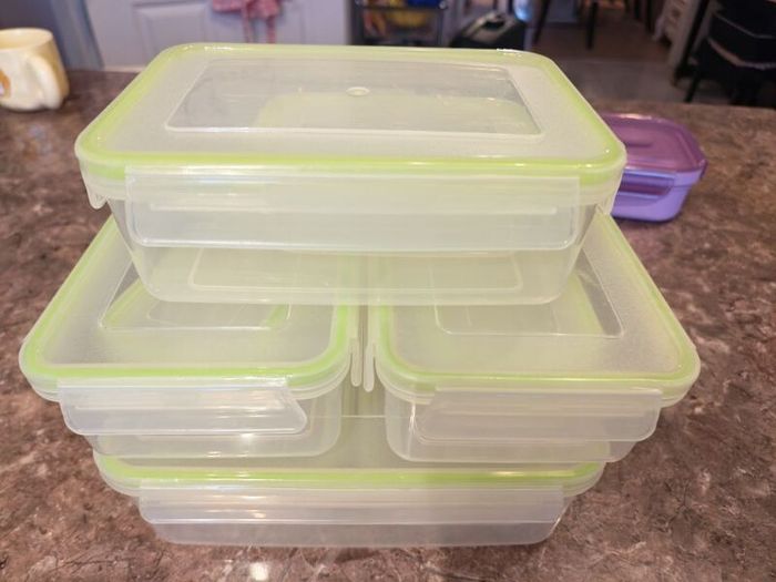 Lock & Lock Style Airtight Food Storage Containers Bundle