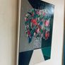 Large Original Floral Painting Contemporary Art Modern Irish abstract art Framed Image 3