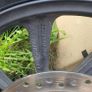 honda pcx front wheel with new tyre Image 2