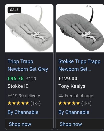 Newborn Tripp Trapp Attachment (x2 Available)