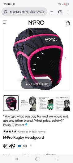 N Pro scrum cap. Size S