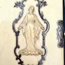 Antique little prayer book with authentic ivory cover Image 3