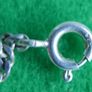 Vintage 925 Sterling Silver Identity Bracelet length 7" - 3,9g Image 5