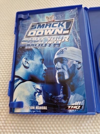 W Smackdown Shut your mouth PlayStation2 Ps2 Games Original