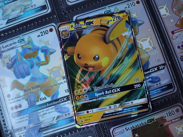 Raichu GX ! Black Star Promo ! from Sun and Moon Era ! SM213 ! Pokemon Card ! 2019 ! TCG !
