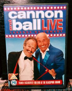 2005. Cannon And Ball. Live. DVD.