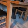 Solid Oak 6 Seater Table L 160cm x W 89cm x H 75cm Image 3