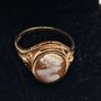 Vintage 9ct cameo ring Image 5