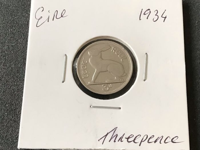 Ireland 1934 Threepence