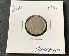Ireland 1934 Threepence