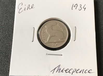 Ireland 1934 Threepence