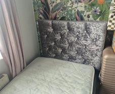 Single Bed with Headboard