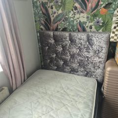 Single Bed with Headboard