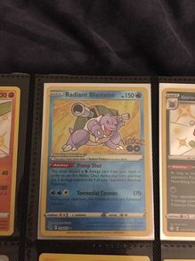 mega blastoise + Radiant blastoise