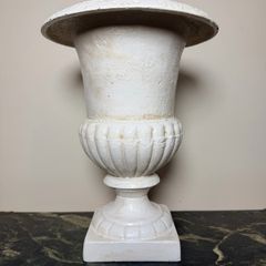 Neoclassical Design Cast Iron Urn