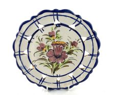 Vintage Portuguese wall plate