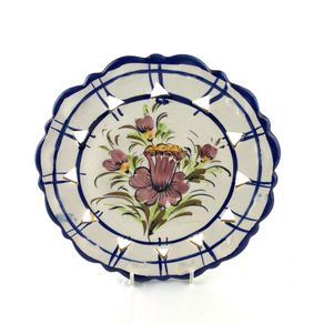 Vintage Portuguese wall plate