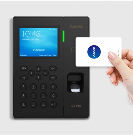Anviz C2 Pro PoE Fingerprint & Card Terminal