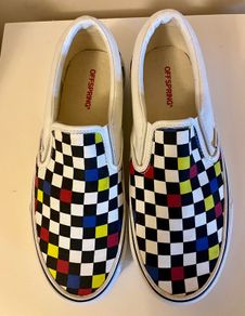 NEW Vans x Offspring Checkerboard Slip-Ons