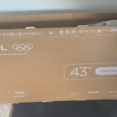 43" TCL tv for sale