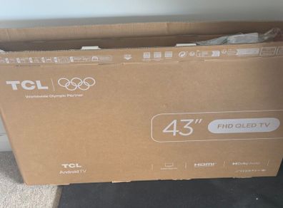 43" TCL tv for sale