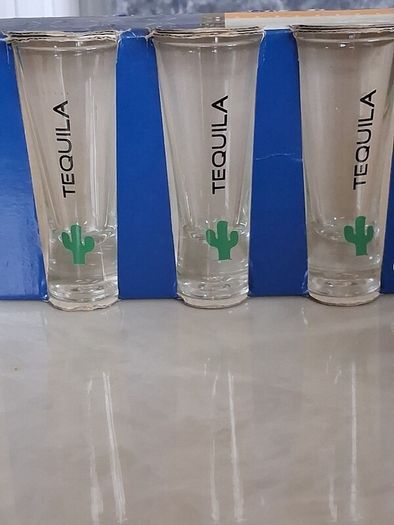 Sets of Sambuca and Tequila Glasses
