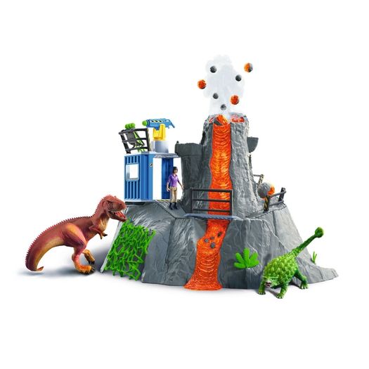 Schleigh dinosaur research lab and volcano