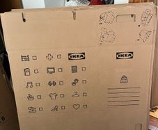 18 Moving boxes - Ikea and Get Cracking