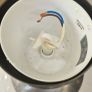Design-led frosted glass ceiling light Image 3